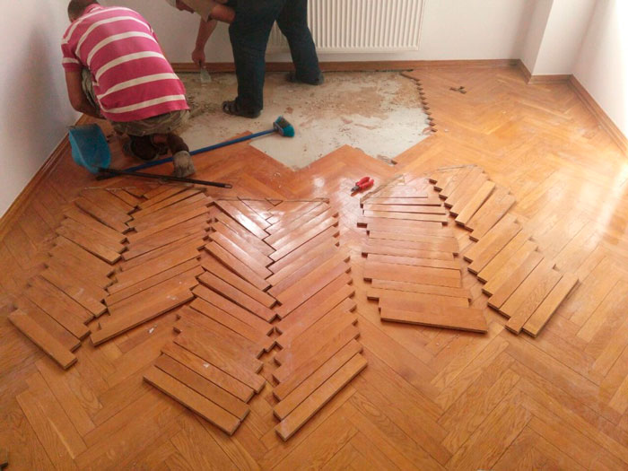 Ремонт паркета Киев