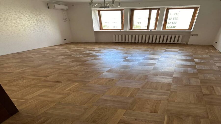 Беспылевая циклевка паркета Киев-2