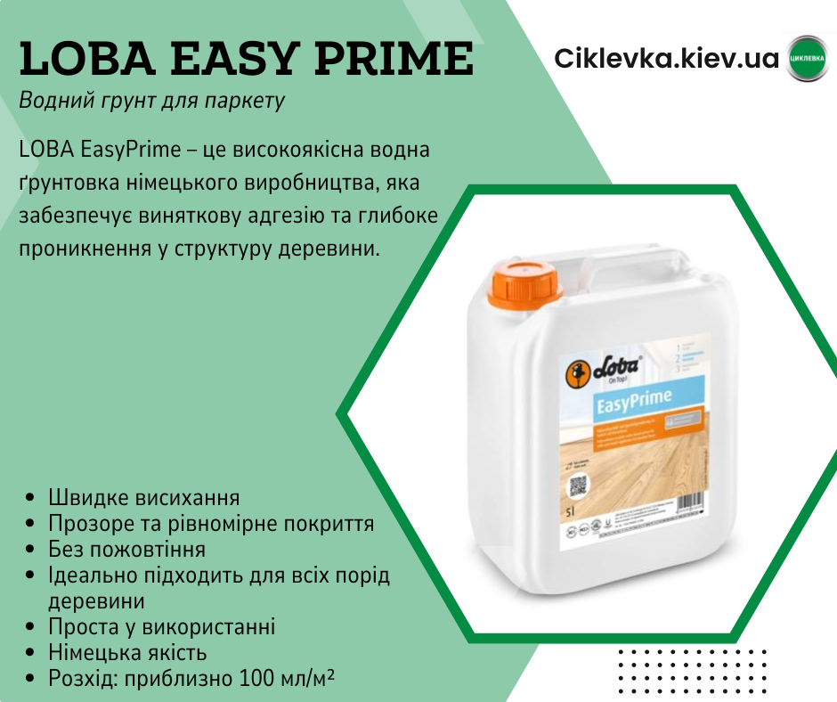 Грунт паркетний Loba EasyPrime