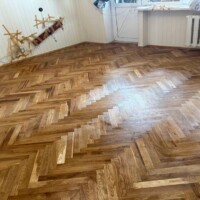 Циклевка старого паркета - 1